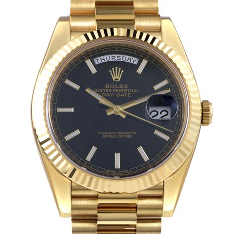 rolex oyster perpetual day date used|rolex day date 40 price.